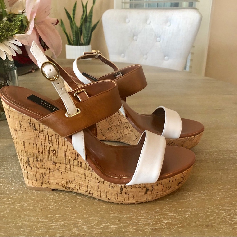 NEW WHITE HOUSE BLACK MARKET WEDGES